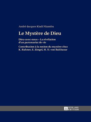 cover image of Le Mystère de Dieu
